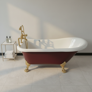 <span class=keywords><strong>Bañera</strong></span> de pie de garra independiente, acrílica, Princesa, estilo europeo, interior, Exportación - Product Image 1