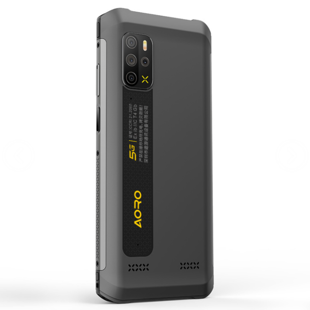 Aoro A12 5G IP68 Waterproof Rugged Android 11 Smartphone 6.517 TFT 120Hz HD+ 720*1600 NFC Fingerprint LTE Gaming Octa Core SOS