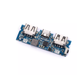 พอร์ตชาร์จ Type-C ชิป IC แบบ USB คู่ วงจรรวม พาวเวอร์แบงค์ โมดูลเพิ่มกำลังไฟ 2.4A บอร์ด DIY แบบพกพา 5V - Product Image 4