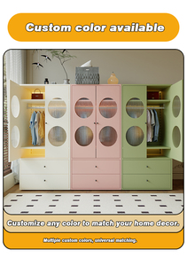 Armoire en fer |   Armoire <span class=keywords><strong>de</strong></span> rangement pour vêtements d'enfants non toxique |   Casier métallique moderne pour chambre à coucher |   Simple, économique, réglable - Product Image 4
