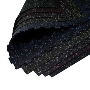 Tapis de sol en caoutchouc EPDM écologique KWO Fitness pour salle de sport, dalles de protection, coussinets sportifs absorbant les chocs - Product Image 5