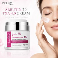 Crème Visage Alpha Arbutine 7% Acide Tranexamique 4% Éclaircissante Anti-Taches TXA Niacinamide Soin Coréen Marque Privée OEM ODM