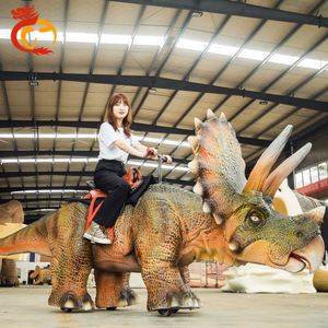 Manèges de dinosaures T-rex animatroniques réalistes pour parcs d'attractions, à vendre, pour parcs intérieurs ou extérieurs, système de contrôle programmable, 8 à 10 niveaux - Product Image 5