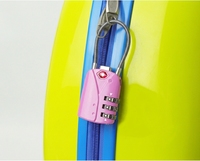SKY GOOD TSA554 Cadenas à combinaison à 3 chiffres en fil d'acier pour la sécurité des bagages de voyage, des sacs à dos et des valises de dortoir étudiant