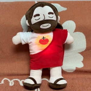 Muñeco <span class=keywords><strong>de</strong></span> Peluche <span class=keywords><strong>de</strong></span> Jesús que Respira, Muñeco Relajante <span class=keywords><strong>de</strong></span> Jesús, Muñeco Religioso del Sagrado Corazón <span class=keywords><strong>de</strong></span> Jesús, Juguete <span class=keywords><strong>de</strong></span> Peluche para la Iglesia - Product Image 5