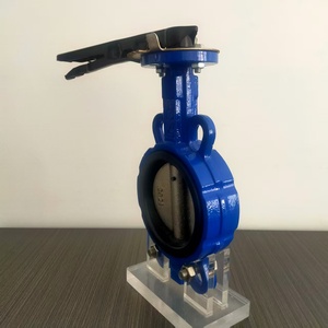 Detong D71X-10/16Q Manual Ductile Iron Handle Clamp <strong>Butterfly</strong> <strong>Valve</strong> Water System Installation DN50-DN200 Normal/Medium - Product Image 4