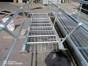 أنابيب الصلب المجلفن درابزين الدرج - Product Image 4