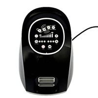 Masseur de pieds et de jambes à pression d'air, masseur de pieds et de jambes à taille réglable, 4 chambres, rechargeable par USB, contrôle de la minuterie, AS ALL STAR