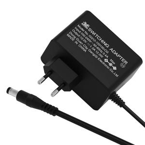 Adaptador de corriente de 12V 1A con enchufe europeo, 12W, salida CC negra para decodificador, tira de LED, monitor, con certificación CE - Product Image 2