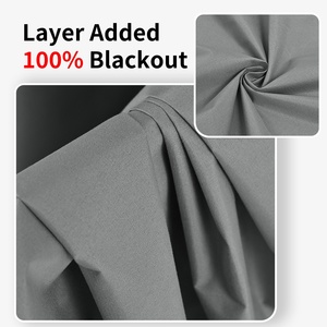 Cortinas opacas impermeables Pongee nuevas transfronterizas, cenefas completas, balcón, exterior, impermeable, <span class=keywords><strong>Shein</strong></span>, gran oferta, triangulación de envíos - Product Image 4