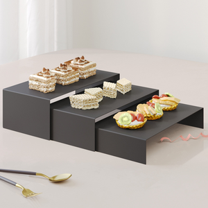 Rak <span class=keywords><strong>Display</strong></span> kue, 3 buah pak dekorasi meja makanan penutup nampan kue teh tinggi Tripod rak tampilan kue - Product Image 3