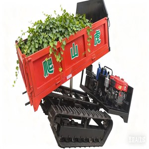 Yüksek kaliteli küçük paletli taşıyıcı DAMPERLİ KAMYON dizel güç ile tarım arazileri orman arazi ve diğer alanlarda çamurlu yollar için uygun - Product Image 1