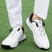 Prix usine Synthétique Golf Chaussure Mesh Golf Chaussures Chaussures Professionnelles Lacet Homme Résistant À L'usure Baskets Baskets