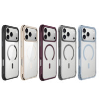 Nouvelle coque antichoc en métal 360 Kickstand avec aimant et pare-chocs en TPU pour iPhone 18 Pro Max Plus 17 Air et autres modèles de téléphones
