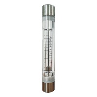 Débitmètre d'eau, tube en verre, rotamètre, débitmètre d'air, tube en verre, débitmètre de tuyau, rotamètre