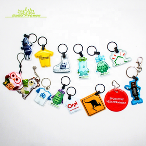 2026 OEM/ODM Various Sizes Fashion Soft Pvc Key Chain LED Key Chain With Customized logo
