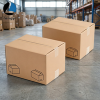Caja de Envío de Cartón Corrugado Kraft con Logotipo Personalizado, Grabado en Relieve, Laminación Mate, Forro de Esponja, Cartón Resistente, Materiales Reciclados, Cuatro Colores