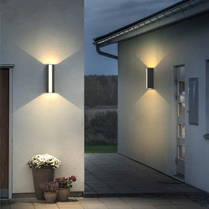 Lámpara de Pared LED Impermeable para Exteriores, Estilo Simple, Apliques de Pared de Doble Cabezal, para Hogar, Patio, Terraza, Balcón, Jardín, Porche - Product Image 4
