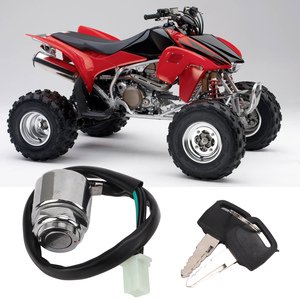Interrupteur à clé d'allumage à 4 fils pour ATV <span class=keywords><strong>Quad</strong></span> Dirt Bike Scooter Moto 50cc 70cc 90cc 110cc 125cc 250cc - Product Image 6