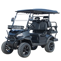 Pneu tout-terrain électrique 4 places basse vitesse Buggy voiturette de golf CE approuvé batterie au plomb 48V