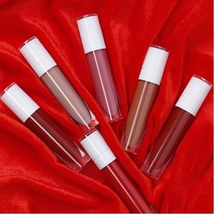 Rouge à lèvres mat liquide végétalien pigmenté en velours mat imperméable longue durée - Product Image 3