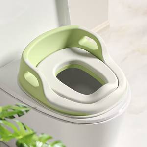 Asiento de Inodoro Portátil de PP, TPE y PU para Bebés, con Asas, para Niños y Niñas Pequeños, Compatible con Inodoros Redondos y Ovalados - Product Image 2