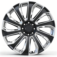 Jantes forgées monobloc JWYC neuves 5x112mm 16-23 pouces noires en alliage d'aluminium personnalisé, design concave 25mm, luxe et performance