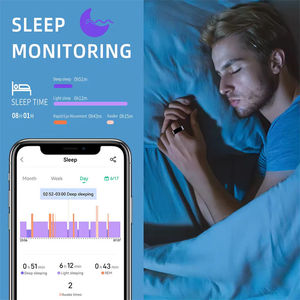 Anneau intelligent 2026 pour la surveillance de la santé, moniteur de fréquence cardiaque, d'oxygène sanguin et de sommeil, contrôle via application Android, IP68 - Product Image 3