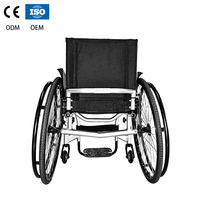 Silla de Ruedas Deportiva Activa para Danza y Ocio para Personas con Necesidades Especiales y Discapacidades