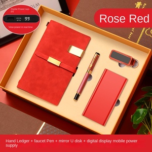 2024 ans Nouvelles idées de produits Ensemble de cadeaux d'affaires 4-en-1 Stylo <span class=keywords><strong>pour</strong></span> ordinateur portable Disque USB Promotionnel Banque d'alimentation Ensemble de cadeaux <span class=keywords><strong>Idée</strong></span> de création d'entreprise - Product Image 5