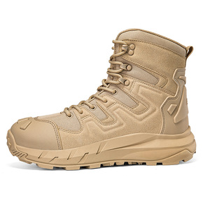 QLFashion nouveaux hommes randonnée <span class=keywords><strong>en</strong></span> plein air escalade <span class=keywords><strong>chasse</strong></span> aventure chaussures <span class=keywords><strong>de</strong></span> sauvetage aide moyenne désert vêtements <span class=keywords><strong>de</strong></span> travail <span class=keywords><strong>bottes</strong></span> Plus S - Product Image 5