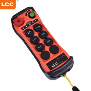 Télécommande industrielle sans fil Q600 Lcc, télécommande de grue à 6 boutons