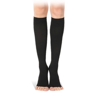 Bas de contention médical professionnel en Spandex/Nylon pour varices, compression 23-32 mmHg, anti-œdème, pour femmes matures