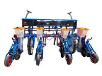 Semoir à maïs tout-terrain haute précision à 4 rangs / Semoir flottant indépendant sur terrain / Semoir multi-cultures à 4 rangs