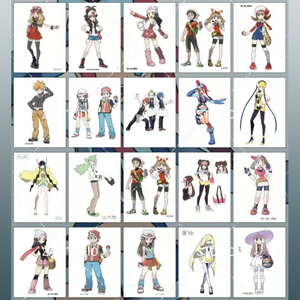 KY Boosterboks Carácter chino Dibujos animados Elf Ball Really New Town Episodio 1 Polaroid Trading Card Pokemoned Caja de refuerzo sellada - Product Image 2