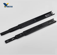 Glissières télescopiques pour tiroir Yongtao, design moderne, 45 mm, à roulement à billes, fermeture douce