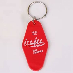 Design Wholesale Acrylic Plastic <b>Keychain</b> Customize Your Design logo Motel Blank Hotel <b>Keychain</b> - Product Image 4