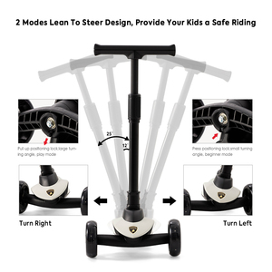 สกู๊ตเตอร์ทรงตัว 3 ล้อ พับได้ ปลอดภัยสูง พร้อมที่นั่ง สำหรับเด็ก - Product Image 2