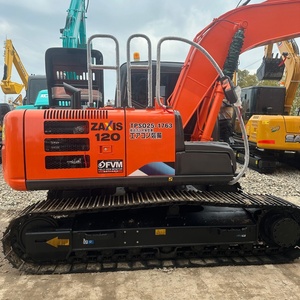 Excavadora Usada Barata de Tamaño Mediano Hitachi ZX120 de 12 Toneladas, Motor Original, Excavadora de Segunda Mano, Hitachi ZX110 ZX130 Usada - Product Image 4