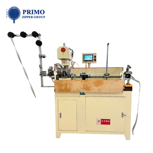 เครื่องเจาะซิปโลหะแบบอัตโนมัติเครื่องรูดซิปเลือกประเภทฟันคู่สำหรับทำซิป - Product Image 1