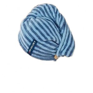 Serviettes turban douces anti-frisottis en polaire corail absorbantes pour séchage rapide, serviettes à cheveux en microfibre pour femmes pour usage domestique - Product Image 1