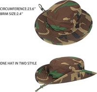 Chapeau Bob Personnalisé avec Logo, en Nylon Imperméable, Coupe-Vent, Séchage Rapide, Pliable, pour Voyage, Protection Solaire, avec Cordon Anti-Vent, pour Camping, Pêche, Randonnée