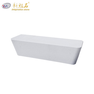 ม้านั่ง UHPC รุ่น New Magic Stone สำหรับภายนอกอาคาร พร้อมที่นั่งไม้ เหมาะสำหรับพื้นที่สาธารณะ ใช้ตกแต่งภูมิทัศน์ - Product Image 4