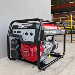 เครื่องกำเนิดไฟฟ้าเบนซิน5KVA เดี่ยวแบบหดตัว5000W