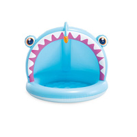 Original INTEX lanterne poisson gonflable bébé piscine ombre eau aire de jeux sable fosse océan balle fosse 58419