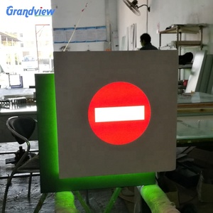Señal de Entrada/Salida con Flecha Iluminada para <span class=keywords><strong>Gasolinera</strong></span> - Product Image 5