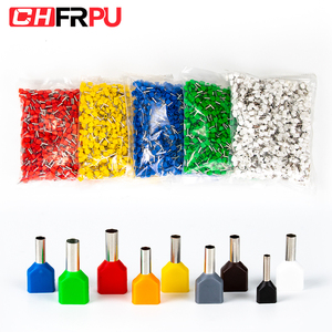 <span class=keywords><strong>TE</strong></span> 2508 Ống Đồng Cách Điện Uốn Ferrule Thiết Bị Đầu Cuối <span class=keywords><strong>TE</strong></span> Series Cách Điện Twin <span class=keywords><strong>Cord</strong></span> <span class=keywords><strong>End</strong></span> Thiết Bị Đầu Cuối TE2508 Twin Bootlace Ferrules - Product Image 6