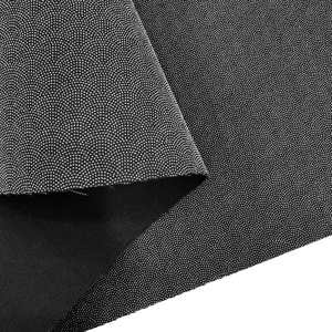 Prix usine 140gsm 160gsm Jet d'eau métier à tisser interlignage tissu Bokram tissé Fusible interlignage <span class=keywords><strong>fleur</strong></span> adhésif PES revêtement pour - Product Image 2