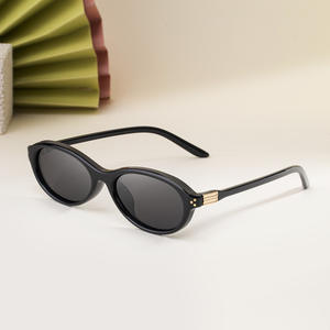 แว่นกันแดดโพลาไรซ์ทรงรีใหม่สำหรับผู้หญิง กรอบ TR90 สีดำ ป้องกันรังสียูวี 400  แบบที่ 3 เลนส์ TAC แฟชั่นสไตล์เอาท์ดอร์ - Product Image 1