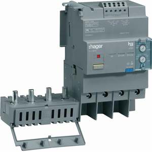 HBA126H Personalizzabile con blocco differenziale Hagers regolabile con temporizzazione x160 4P 125 - Product Image 1